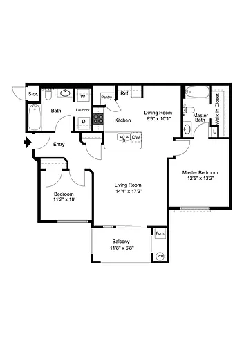 Floor plan Brigadier
