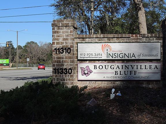 Entrance off of Whitebluff Rd, before Willshire Blvd