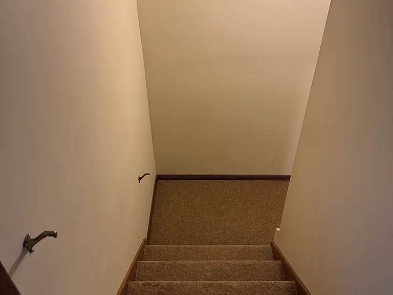 Stairs leading to basement