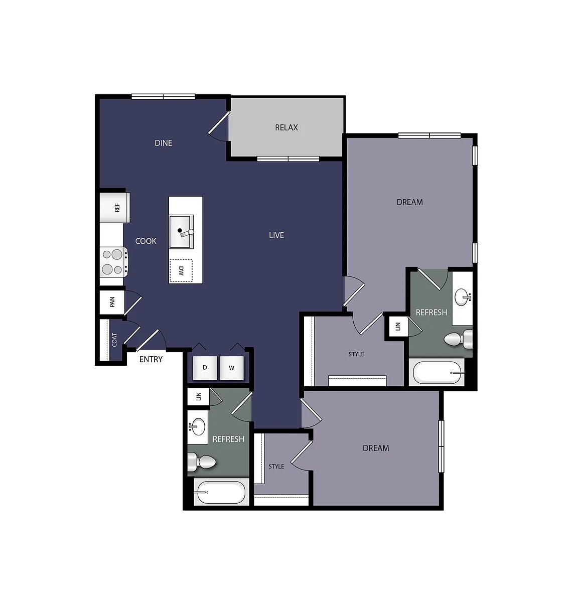 Floor plan B5