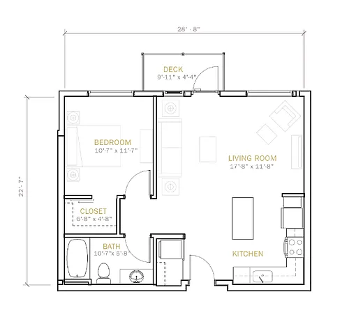 Floor plan B4
