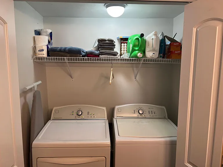Laundry in Bathroom 1
