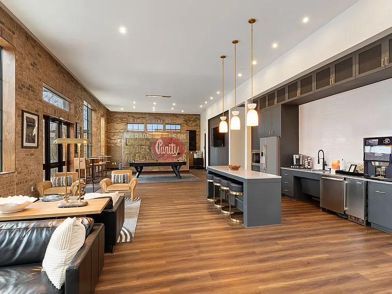 Resident clubhouse with catering kitchen