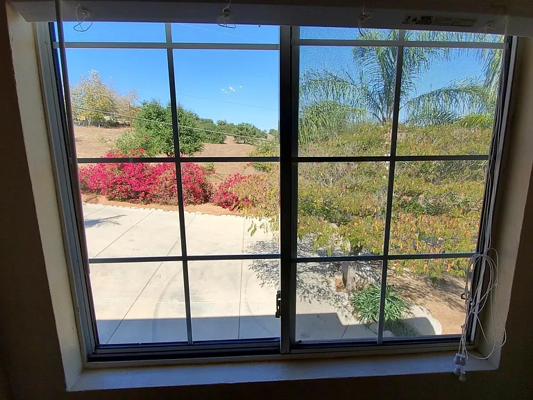 View from living room