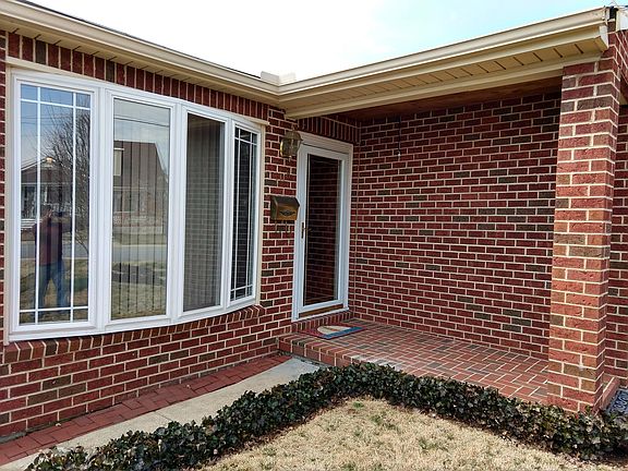 Bay window and front porch