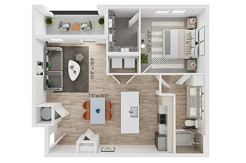 Floor plan A2-C