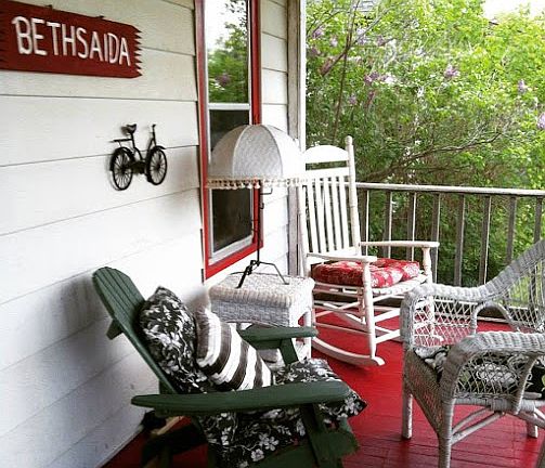 Screened porch