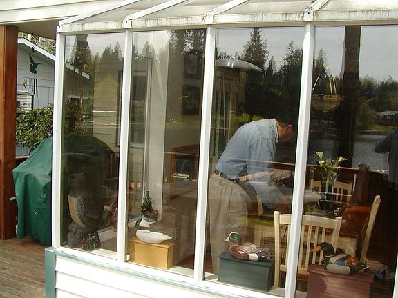 Solarium dining room