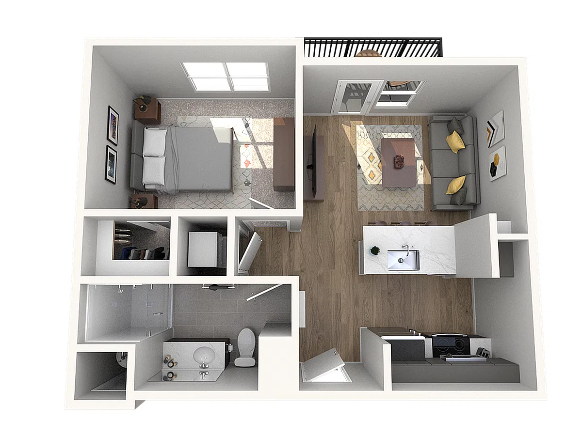 Floor plan A1-80 - A1-80