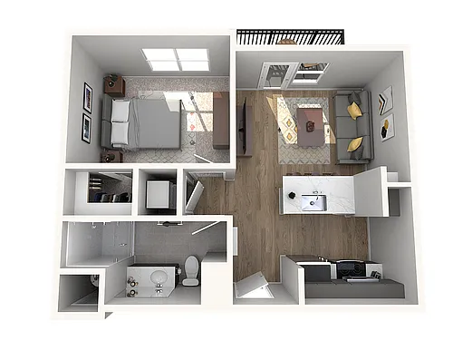 Floor plan A1 - A1