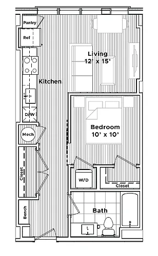 Floor plan The Barefield