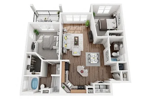 Floor plan Telfair