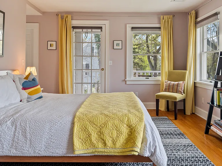Primary Bedroom With Covered Porch