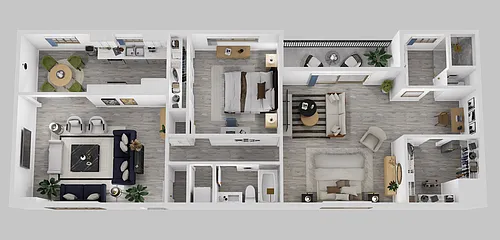Floor plan 2 Bedroom