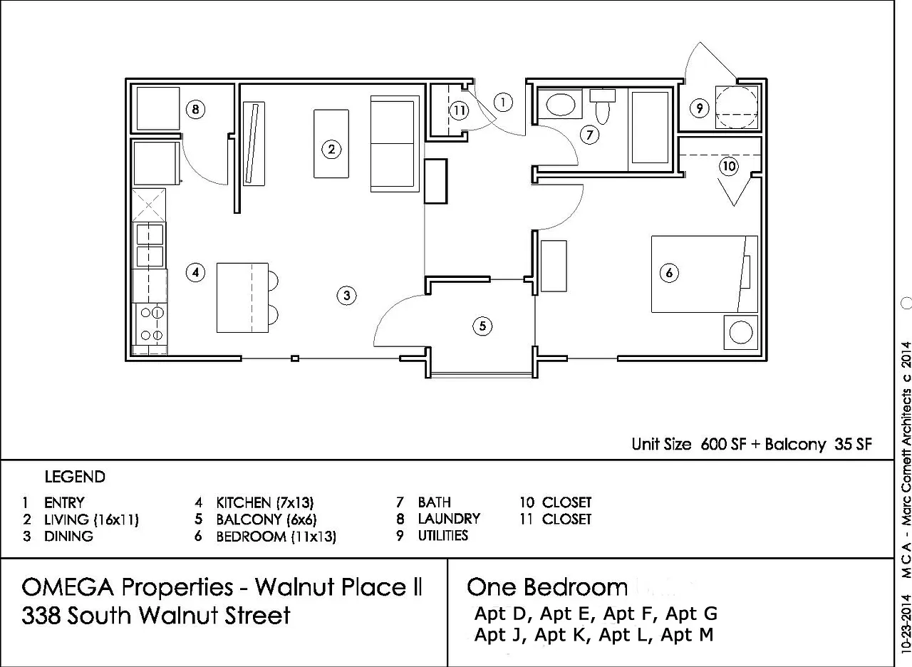 Walnut Place II - 338 S. Walnut St. — Photo 4
