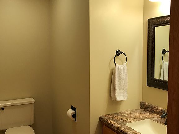 Half bath off kitchen 