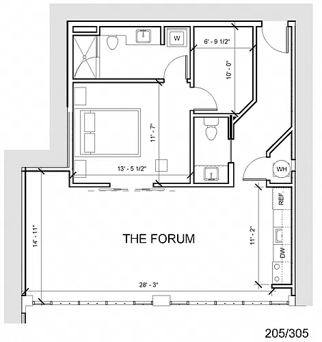Floor plan The Forum