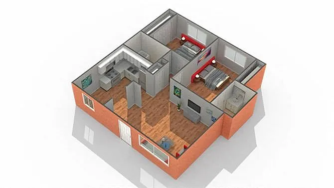 Floor plan Broadway