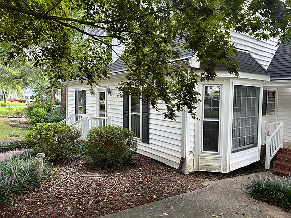 Front view from driveway