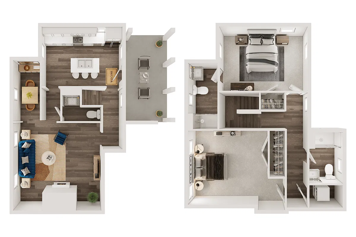 Floor plan B11 - SECOND AVE