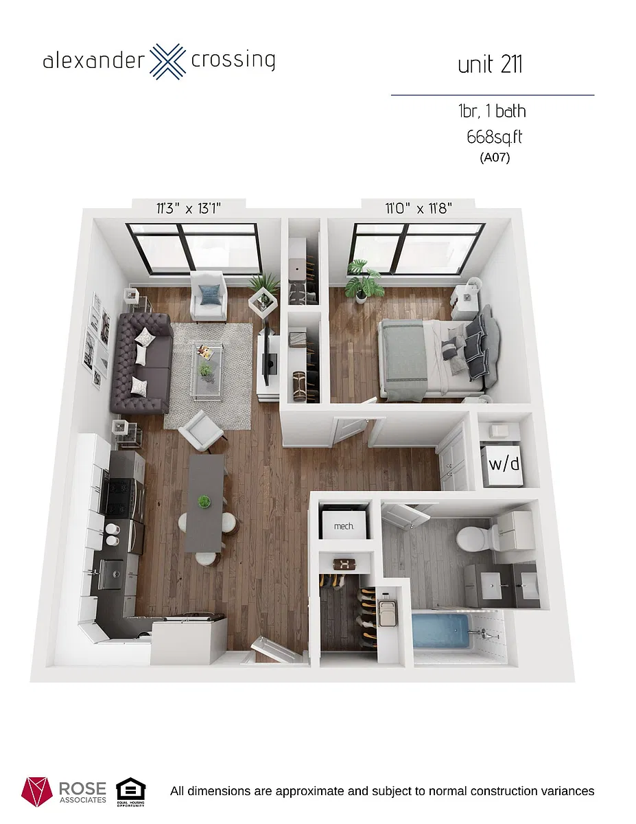Floor plan A7