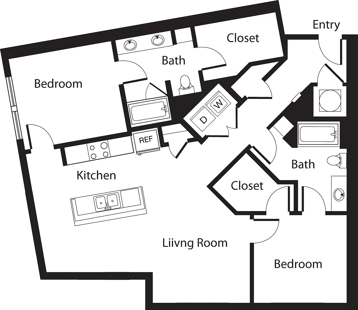 Floor plan B4