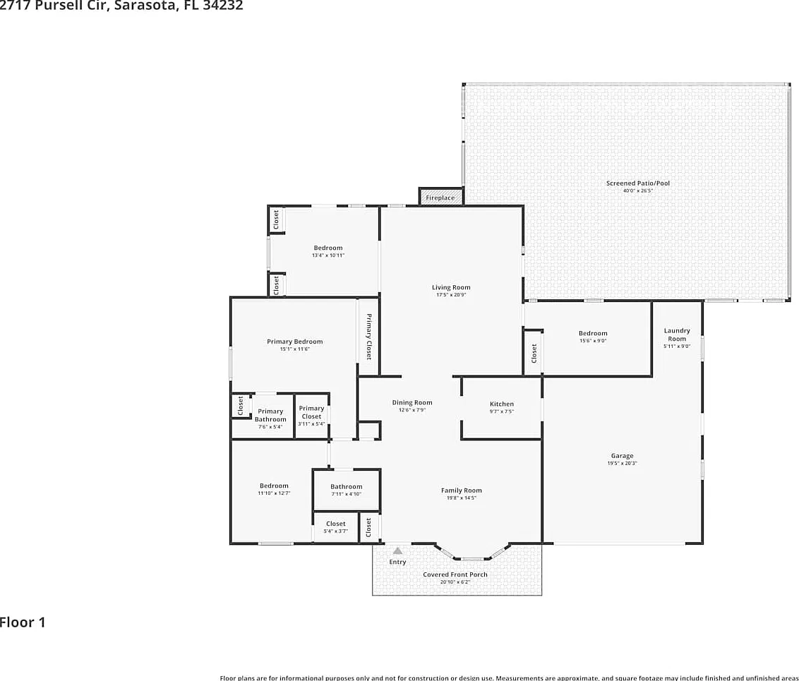 2717 Pursell Cir Sarasota, FL 34232 — Photo 2