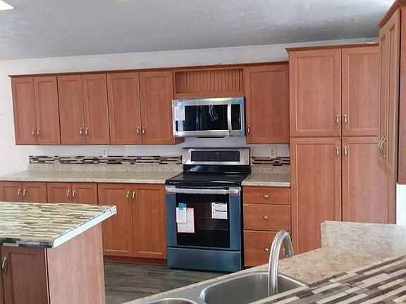Custom tile t/o kitchen