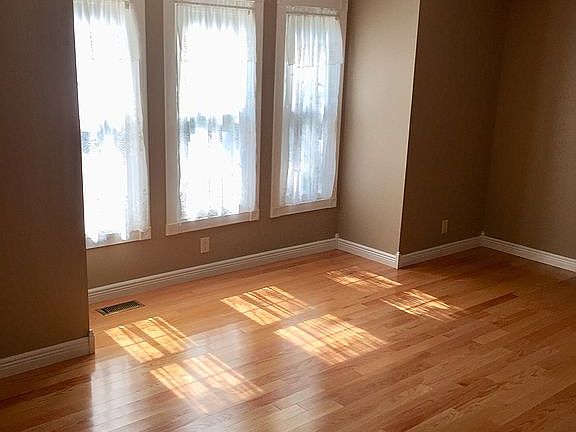 Living room, front windows