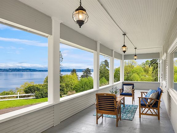 Relax and enjoy your views on this beautiful porch.