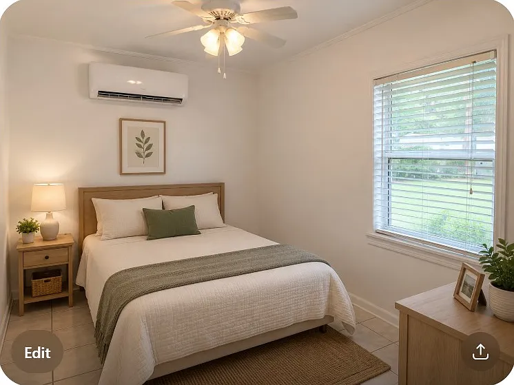 Staged Bedroom