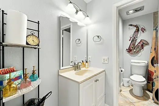 Shared Full Restroom with Shower