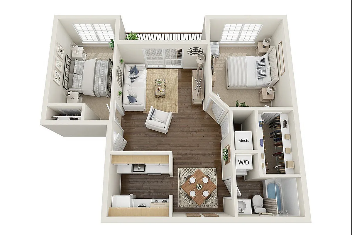 Floor plan The Birch