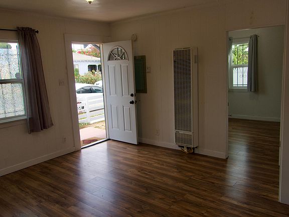 Living room and front door