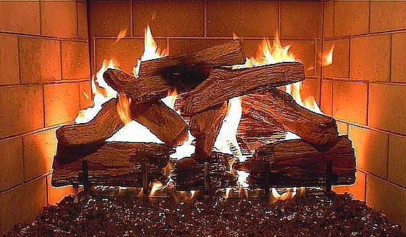 Keep warm next to your wood burning fireplace just in time f