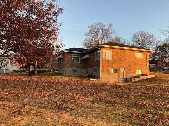 Back of home, large yard