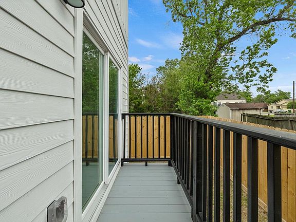 Exterior: Back deck