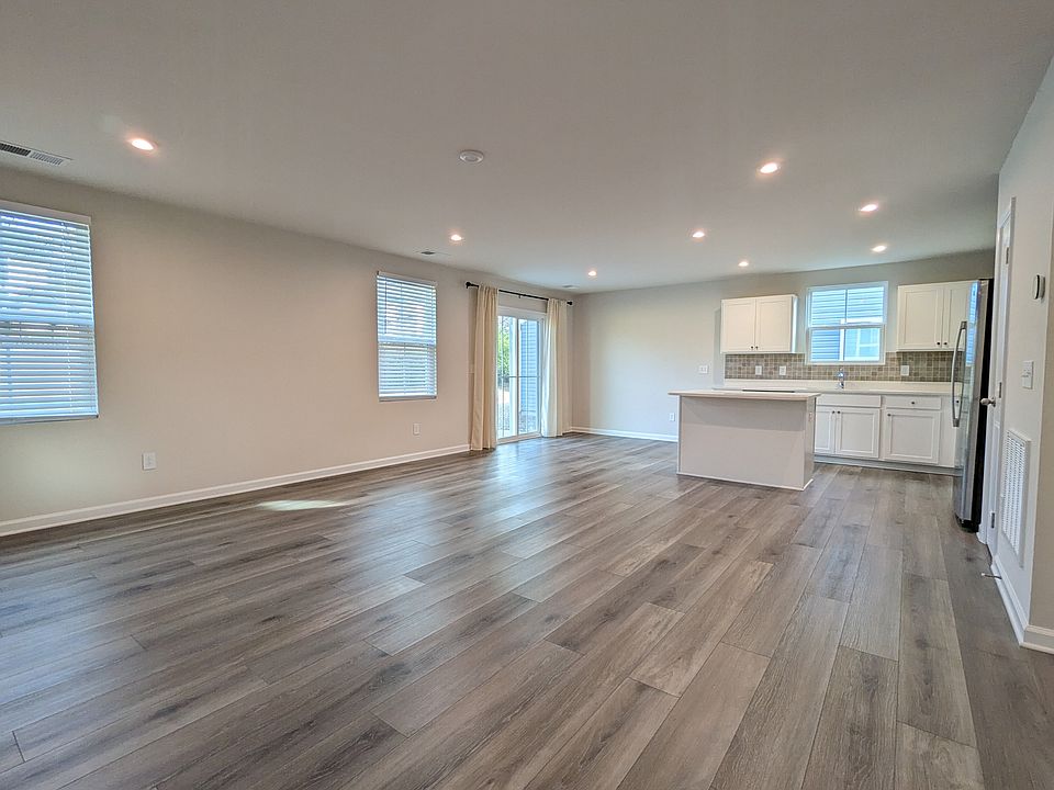 Spacious open living area