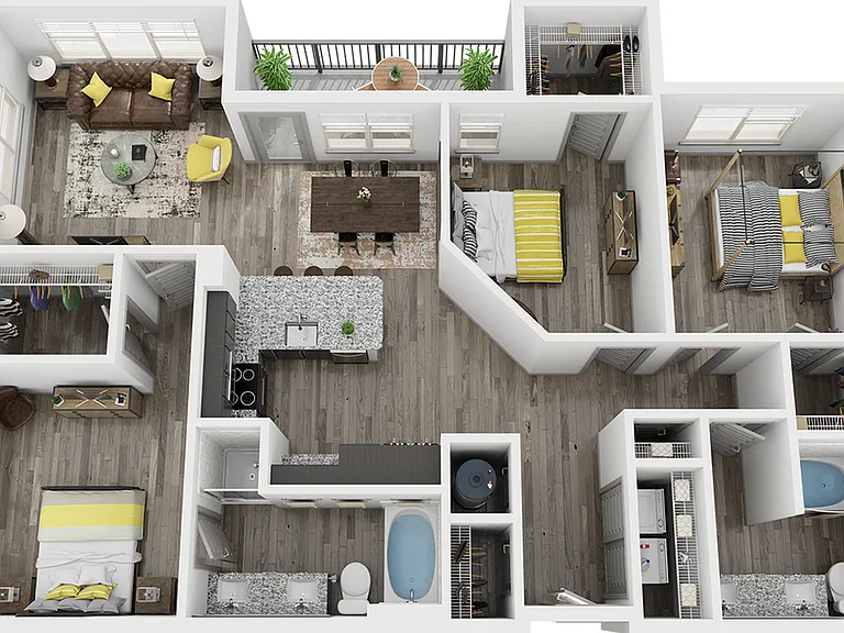 Cue Galatyn Station - C2A Floor Plan Cue Galatyn Station - C2A Floor Plan