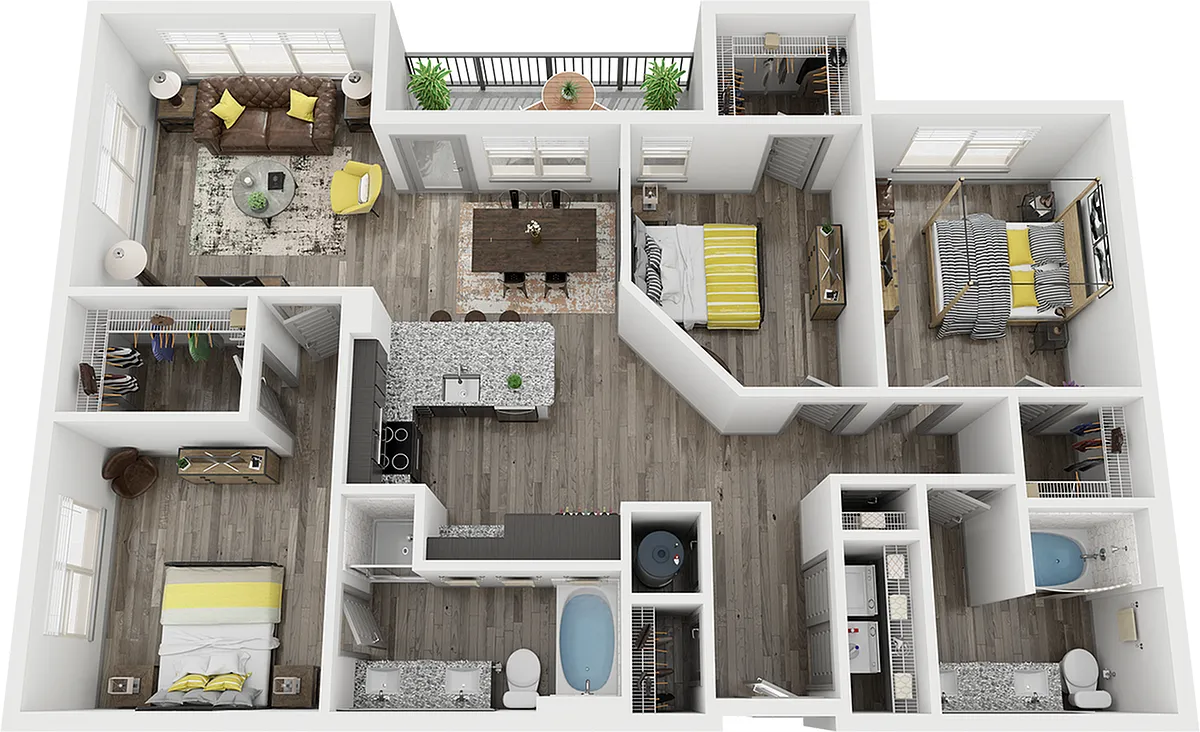 Floor plan C2A