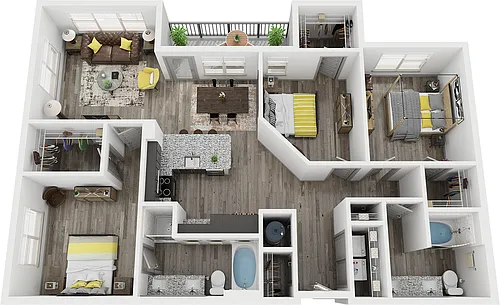 Floor plan C2A