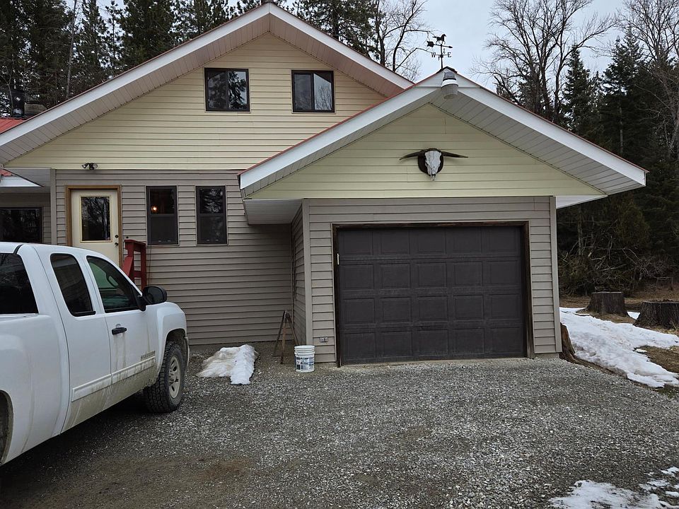 Main entrance with attached garage