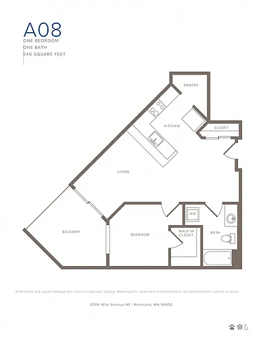 Floor plan A08