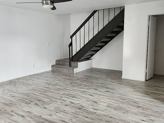 Family room with half bath