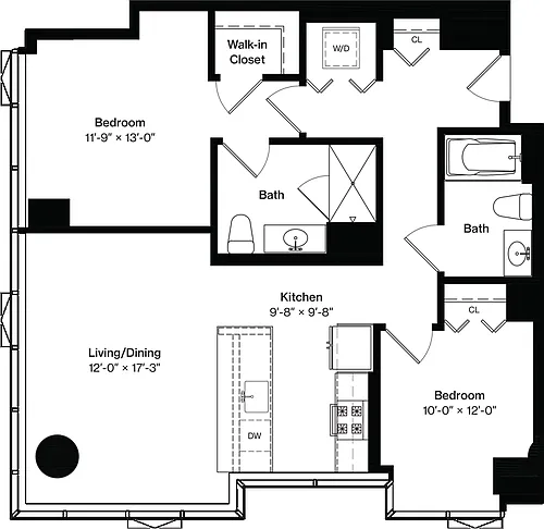 Floor plan B1
