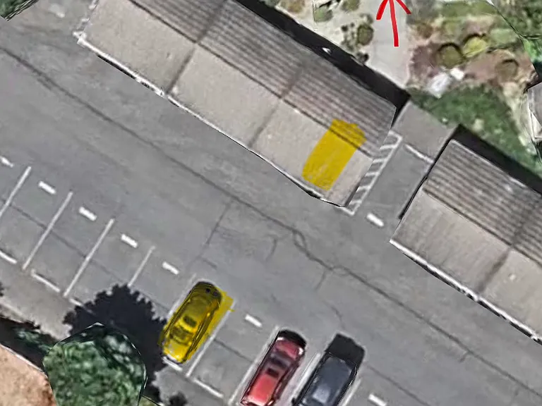 Reserved Parking Located Outside Unit