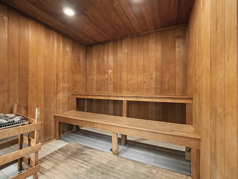 Dry Sauna Room at Lakeside Village Apartments in Clinton Township, MI