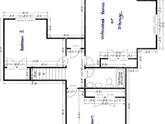Second Level Floor Plan