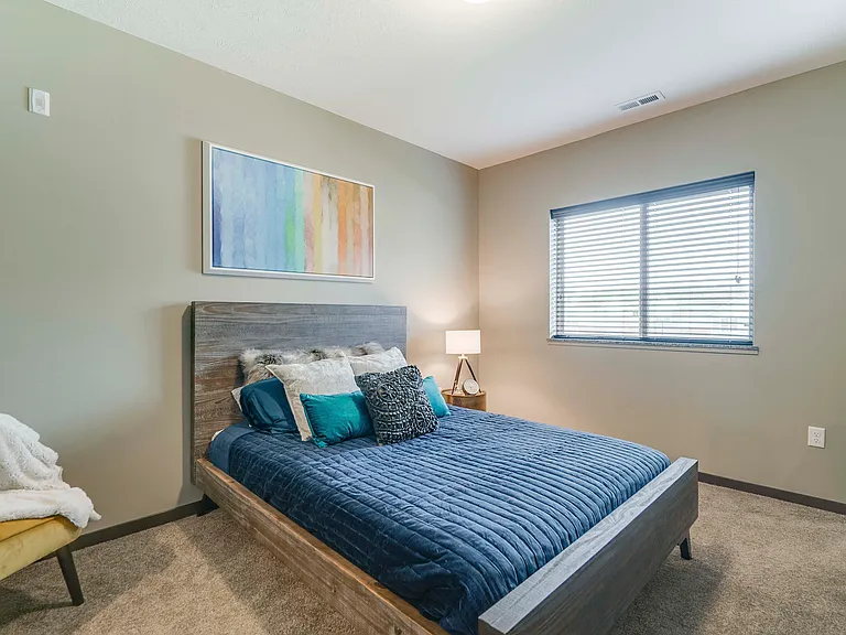 Whether you want a cozy bedroom or an at home office, you'll have plenty of room to design for your needs.