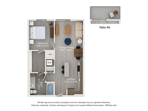 Floor plan A26
